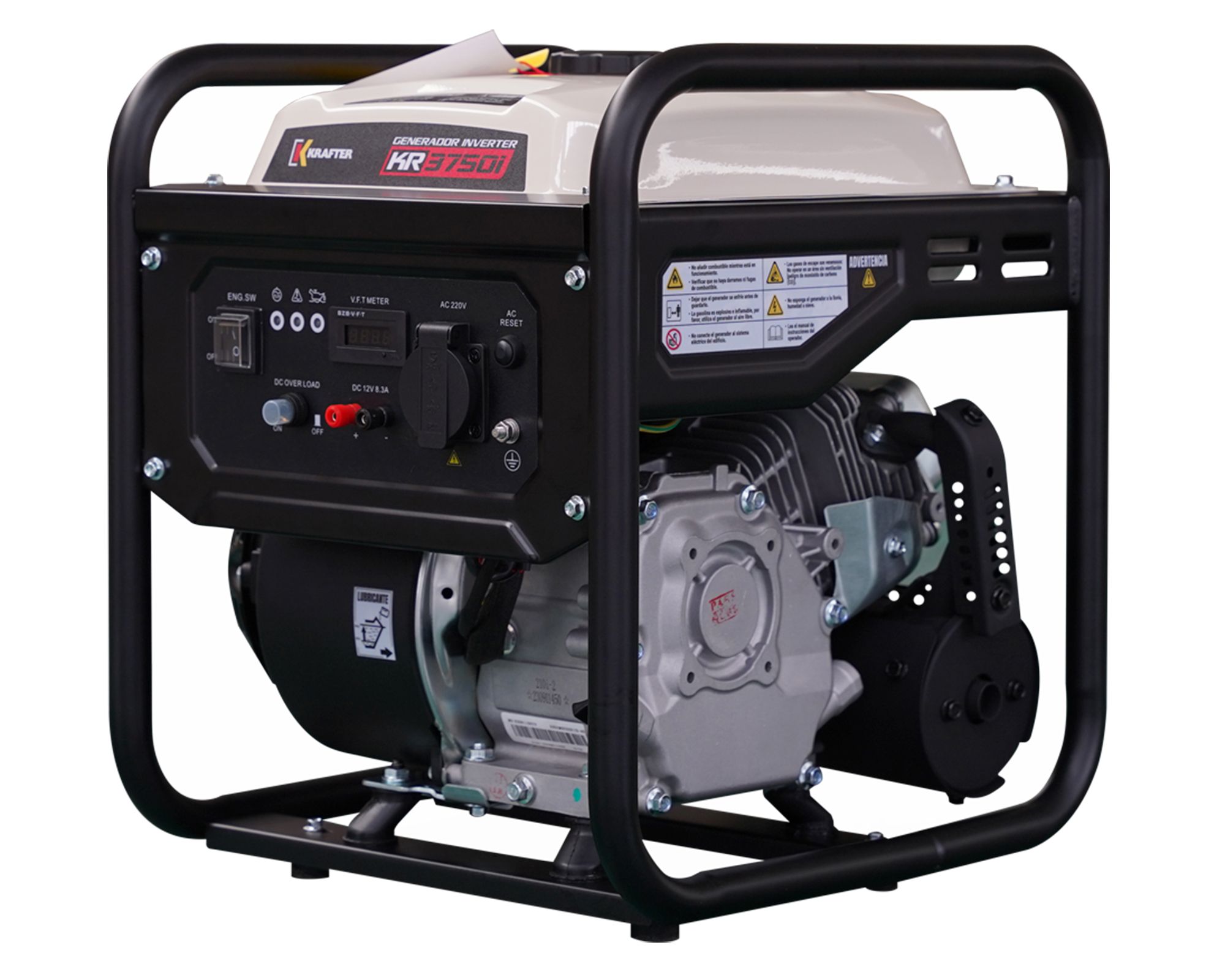 Emaresa Generador a gasolina inverter KR3750ID 3.2 KVA