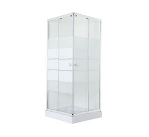 Shower Door Recto blanco 195x90x90 cm