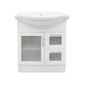 Mueble vanitorio 70 cm blanco