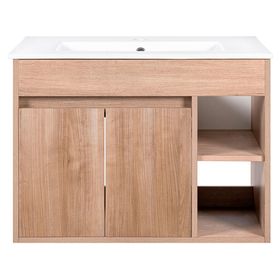 Mueble vanitorio Lille lenga + cubierta 61x46.5 cm