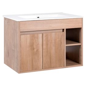 Mueble vanitorio Lille lenga + cubierta 61x46.5 cm