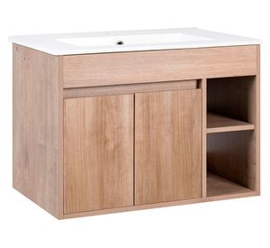 Mueble vanitorio Lille lenga + cubierta 61x46.5 cm
