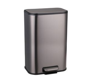 Basurero pedal cierre lento 30 lt