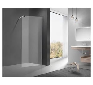 Mampara fija 90x185 cm vidrio 8 mm