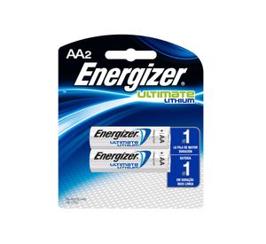 Pilas litio Ultimate lithium AA 2 unidades Energizer