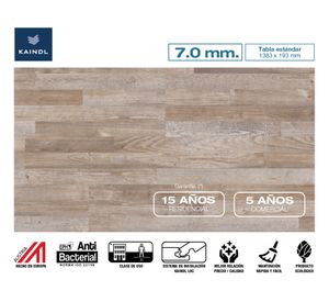 Piso flotante Classic touch pino amelia 7 mm 2.67 m2