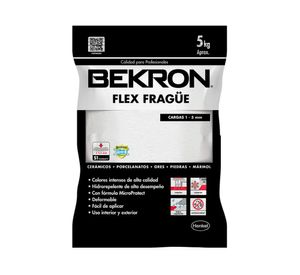 Fragüe 5 kg Flex blanco Bekron