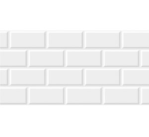 Cerámica muro Andina blanco 30x60 cm 1.44 m2