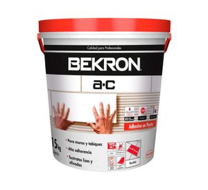 Adhesivo cerámico bekron pasta 15 kilos bekron