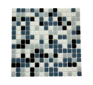 Mosaico piscina 32.7x32.7 cm gris