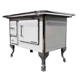Cocina a leña Llaima 80 blanco
