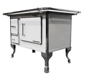 Cocina a leña Llaima 80 blanco