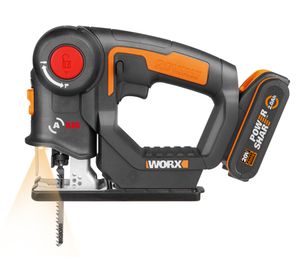 Sierra sable caladora inalámbrica 20V WX550 Worx.