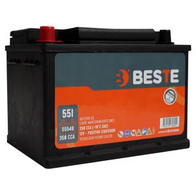 Batería para auto 55548 55AH 350CCA positivo izquierdo