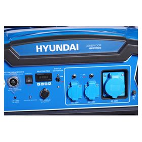 Generador eléctrico/manual gasolina 6000W 25lt 82HYG9250E Hyundai