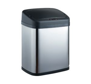 Basurero con sensor cromado 20 lt