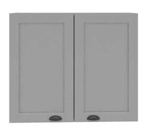 Mueble cocina mural 80 cm 2 puertas Premier gris