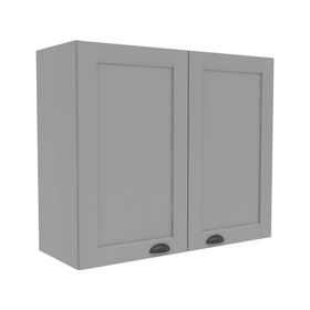 Mueble cocina mural 80 cm 2 puertas Premier gris