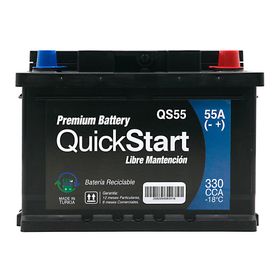 Batería 55AH 330CCA derecho QS55 Quick Start