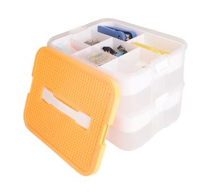 Caja organizadora tapa ensamble