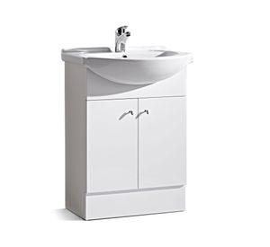 Mueble vanitorio 55 cm Alba blanco