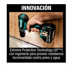 Taladro percutor inalámbrico DHP485RFE 18V