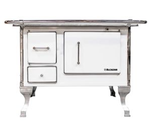Cocina a leña Llaima 70 blanco