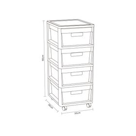 Carro organizador 10 lt