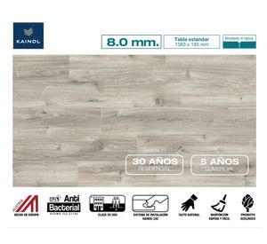 Piso flotante Natural Touch roble 8 mm 2.40 m2