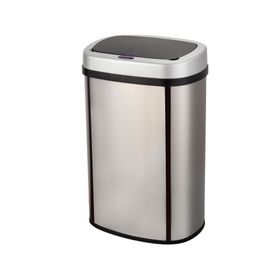 Basurero sensor cromo 48 lt