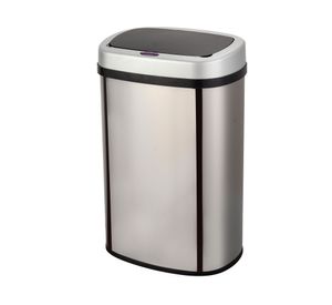 Basurero sensor cromo 48 lt