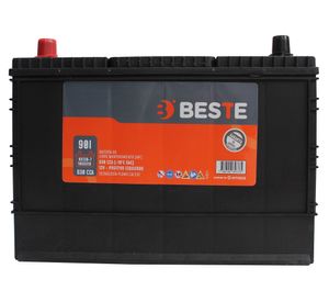 Batería para auto NX120-7 105D31R 90AH 630CCA positivo izquierdo