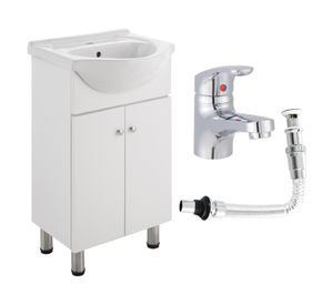 Mueble vanitorio 50 cm blanco Duscky