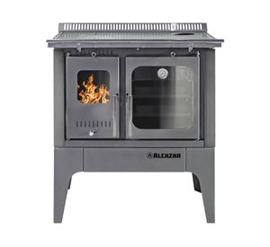 Cocina a leña Europea S800 gris