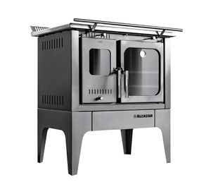 Cocina a leña Europea S800 gris