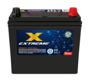 Batería 45AH 380CCA izquierdo MF55B24L Extreme.