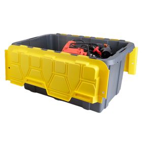 Caja organizadora tapa abatible Heavy Duty 57 lt