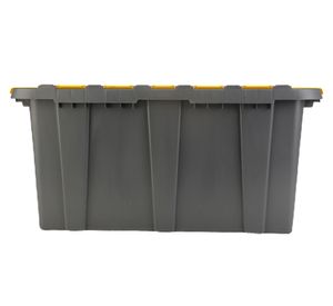 Caja organizadora tapa abatible Heavy Duty 57 lt