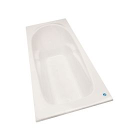 Tina 70x170 cm HY blanco Norglas.