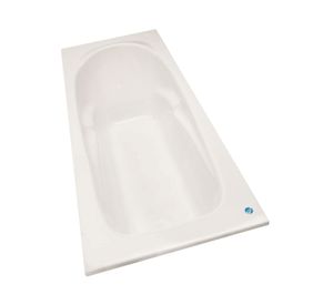 Tina 70x170 cm HY blanco Norglas.