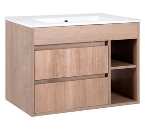 Mueble vanitorio Paris lenga + cubierta 61x46.5 cm