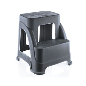 Escalera 2 pisos 120 kg gris