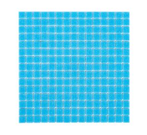 Mosaico piscina 32,7x32,7 cm celeste Norglas