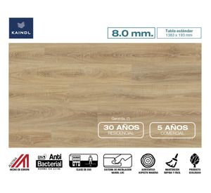 Piso flotante Classic touch oak 8 mm 2.40 m2