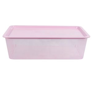 Caja organizadora rosado 13 lt
