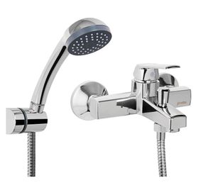 Monomando tina ducha Modena cromo Stretto