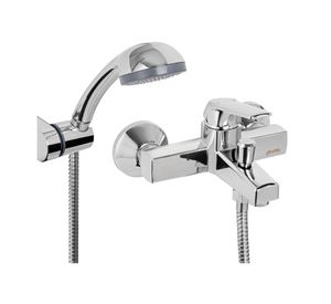 Monomando tina ducha Modena cromo Stretto