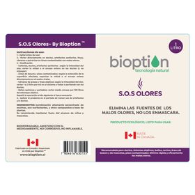 Neutralizador de olores 1 litro Bioption