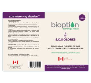 Neutralizador de olores 1 litro Bioption