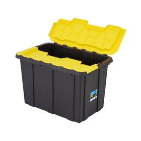 Caja organizadora tapa abatible Heavy Duty 80 L